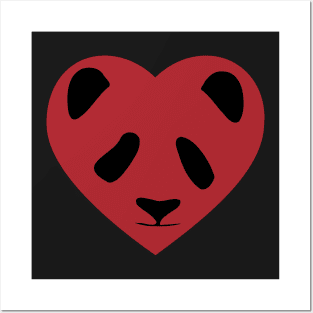 Panda Heart Posters and Art